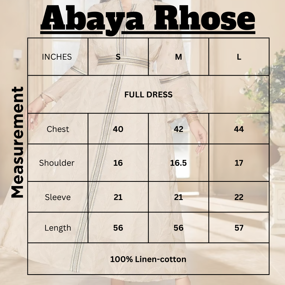 Abaya Rhose