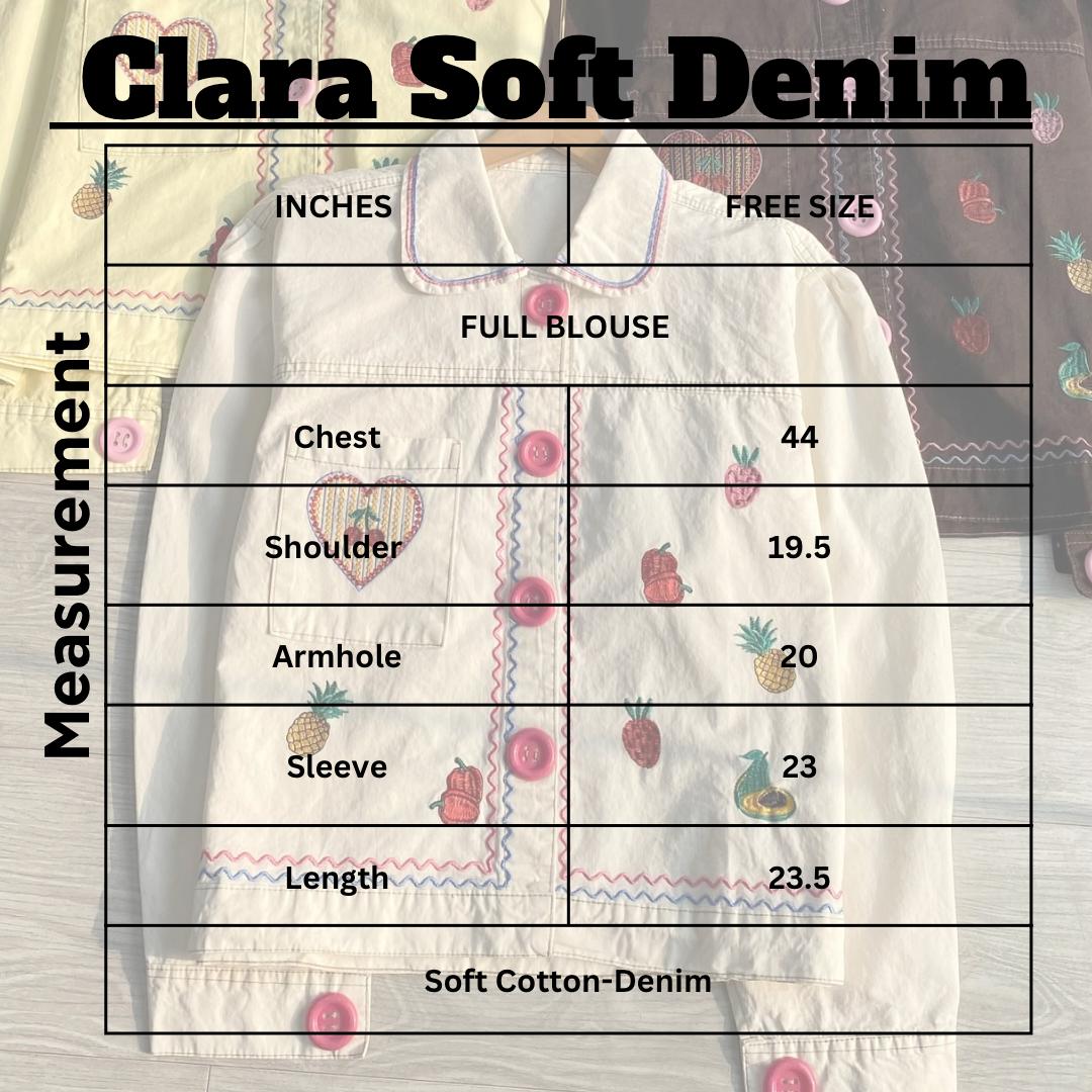 Clara Denim Top