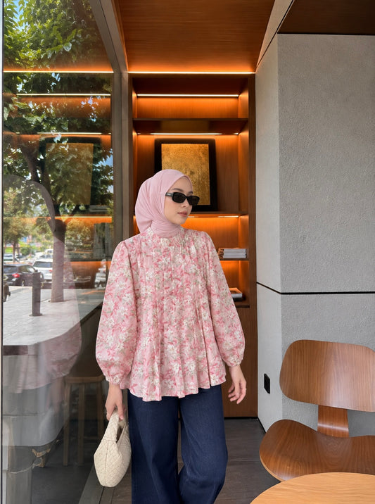 Blouse Florence Pleats