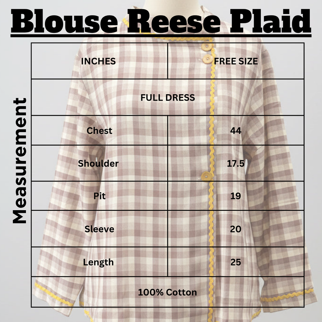 Blouse Reese Plaid