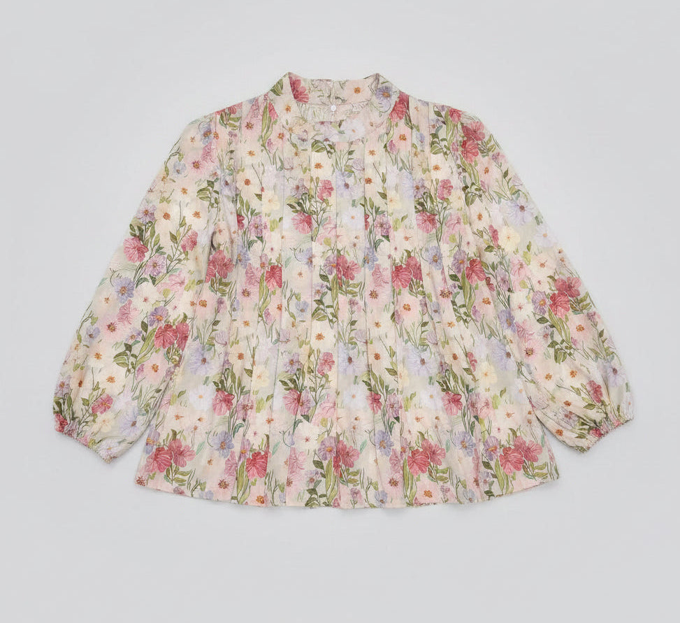 Blouse Florence Pleats