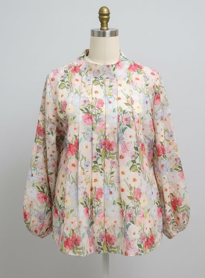 Blouse Florence Pleats