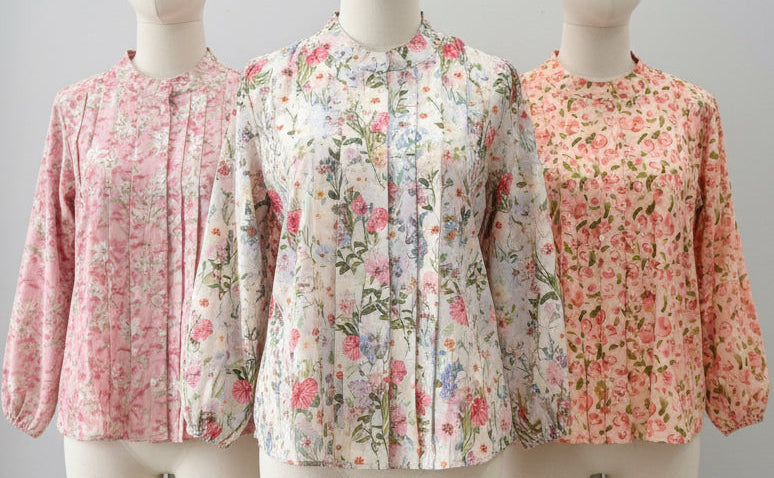 Blouse Florence Pleats