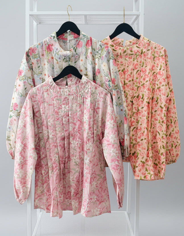 Blouse Florence Pleats