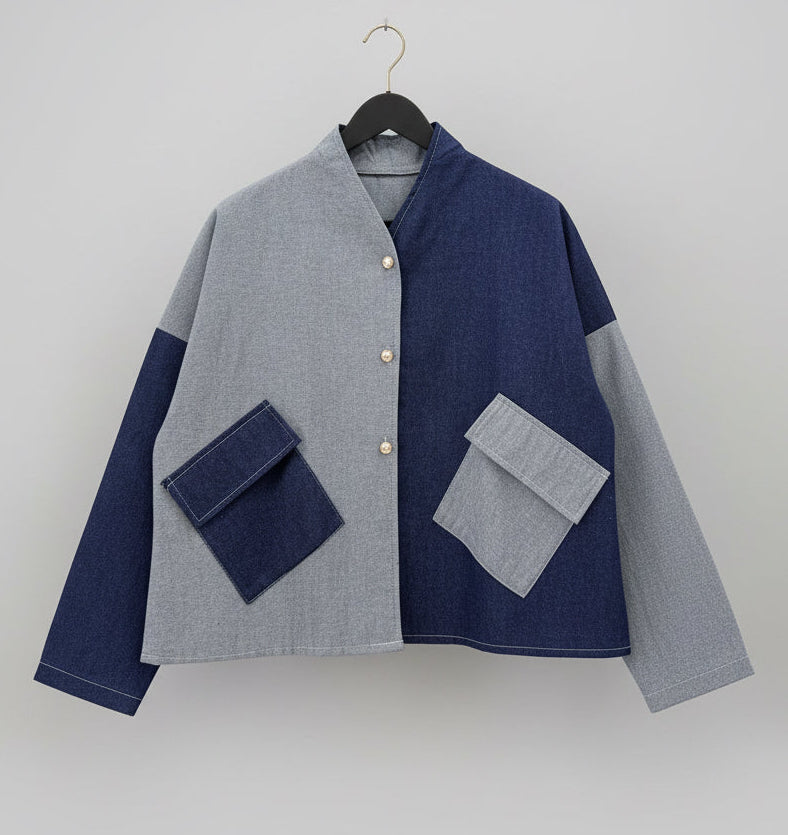 Millie Denim Top
