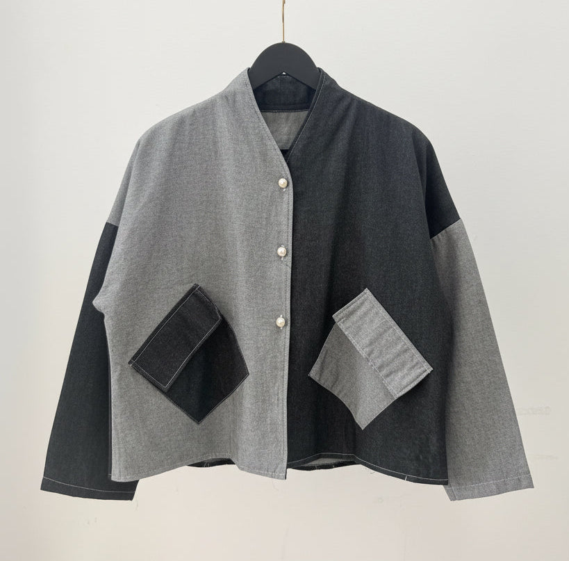 Millie Denim Top