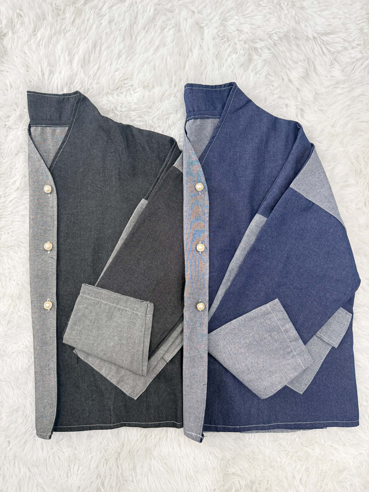 Millie Denim Top