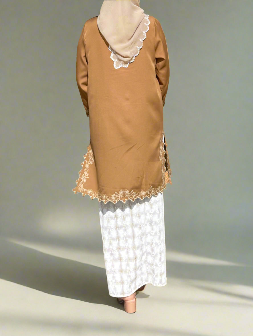 Kurung Sulam Sephia