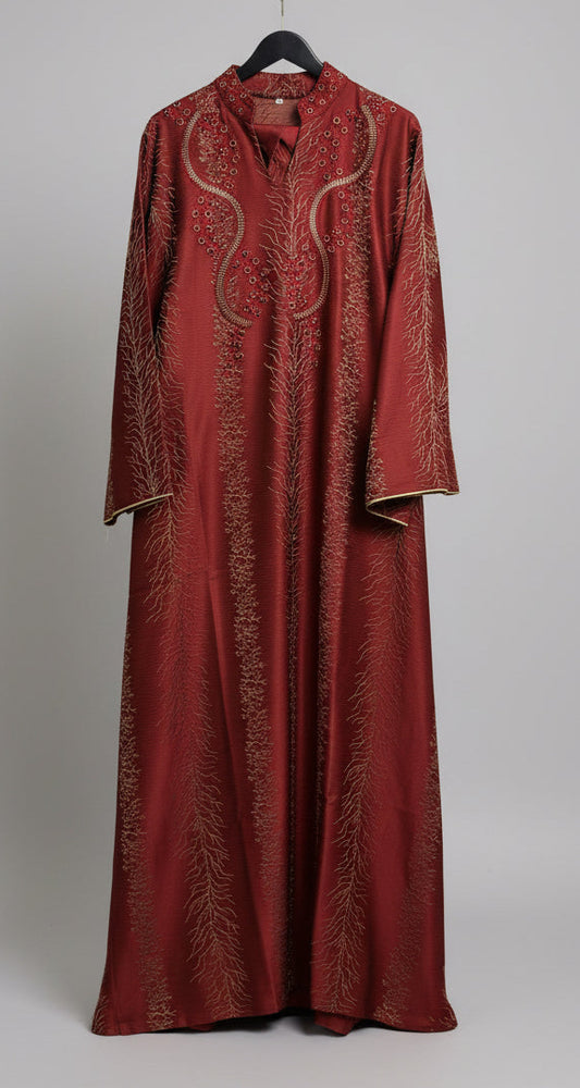Abaya Rhaez Red
