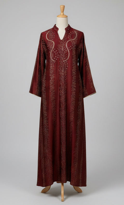 Abaya Rhaez Red